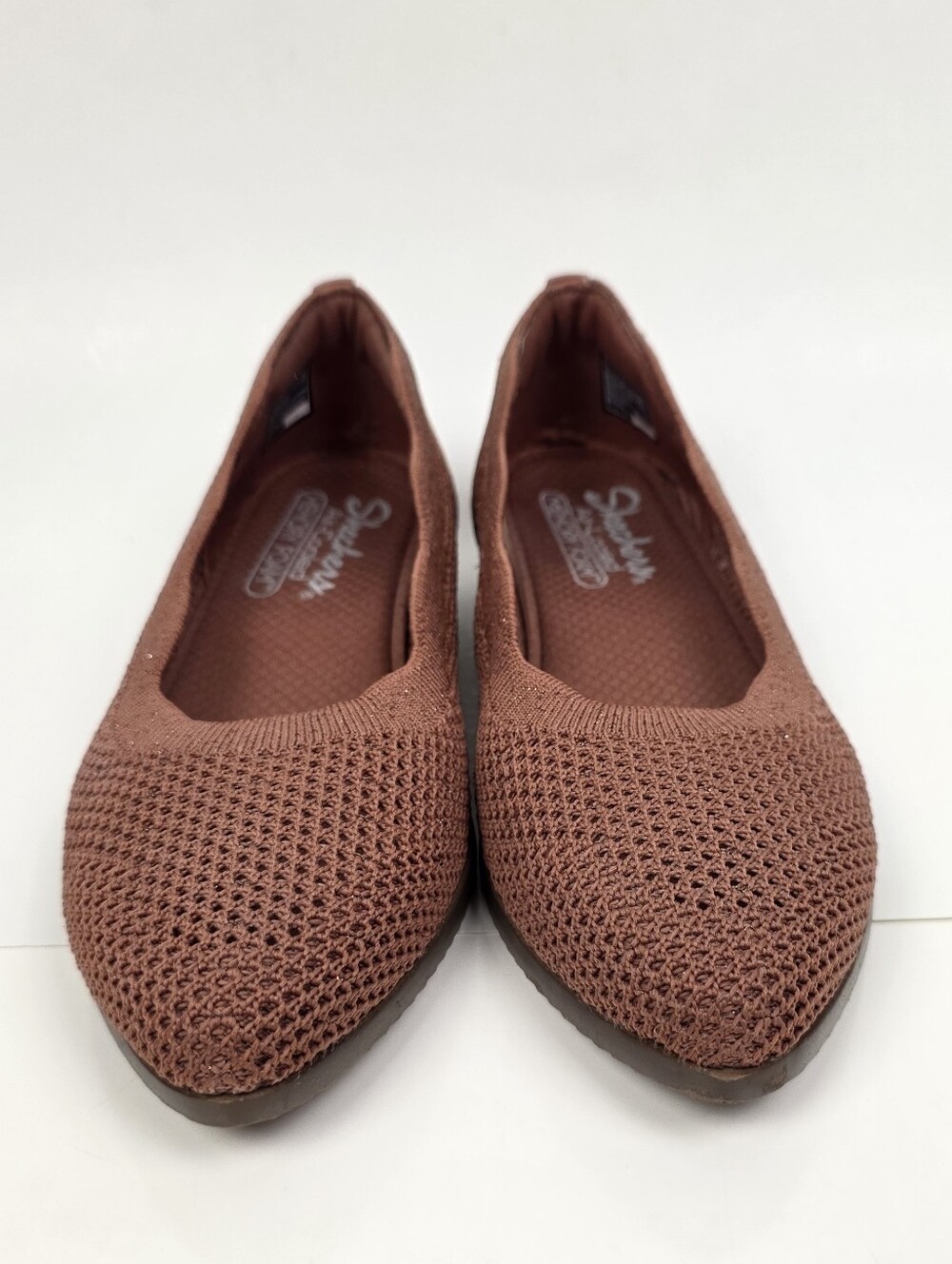 Skechers Cleo Sawdust Always Yours Wedge Slip On - 7 - Picture 9 of 12